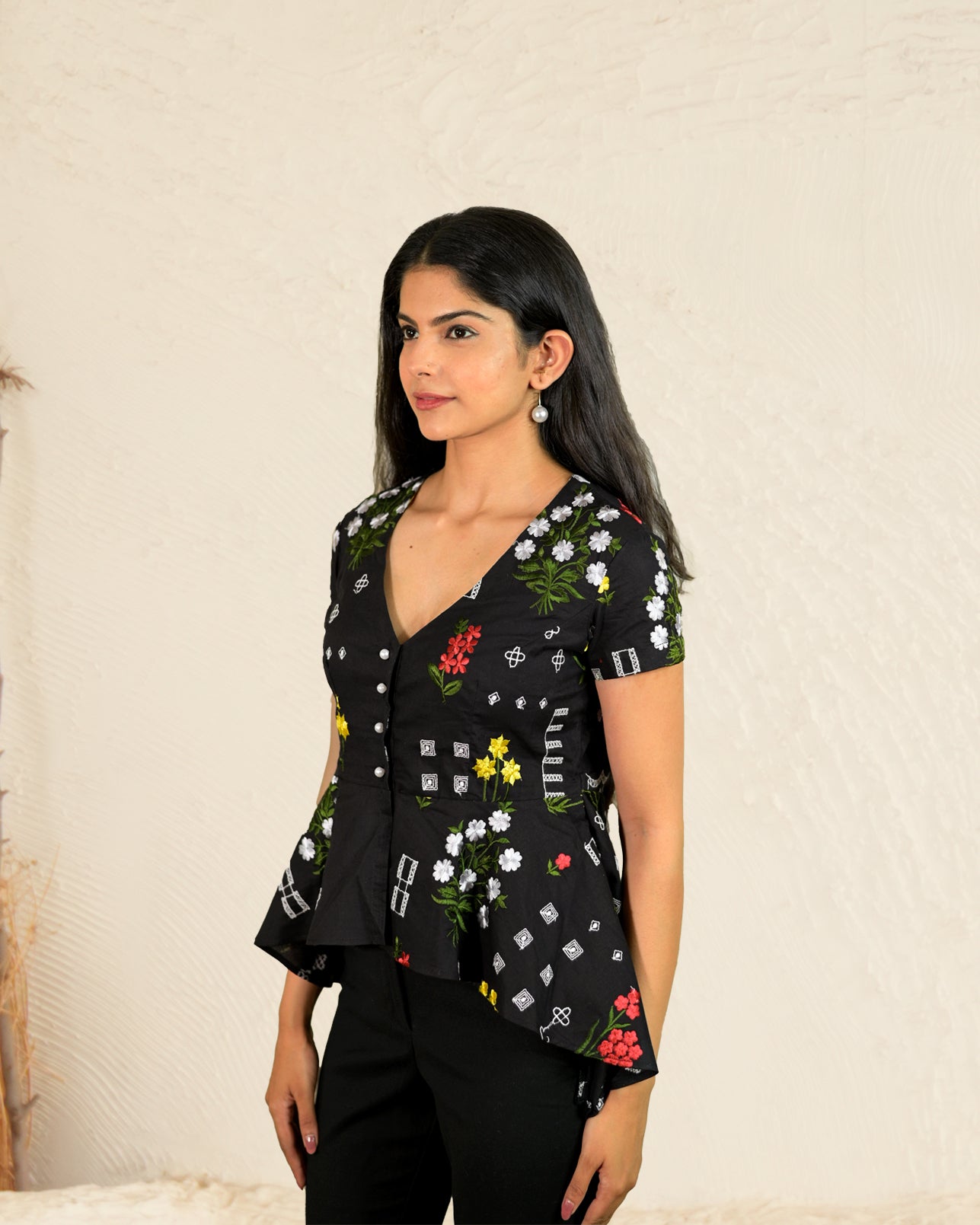 Floral Mist Top