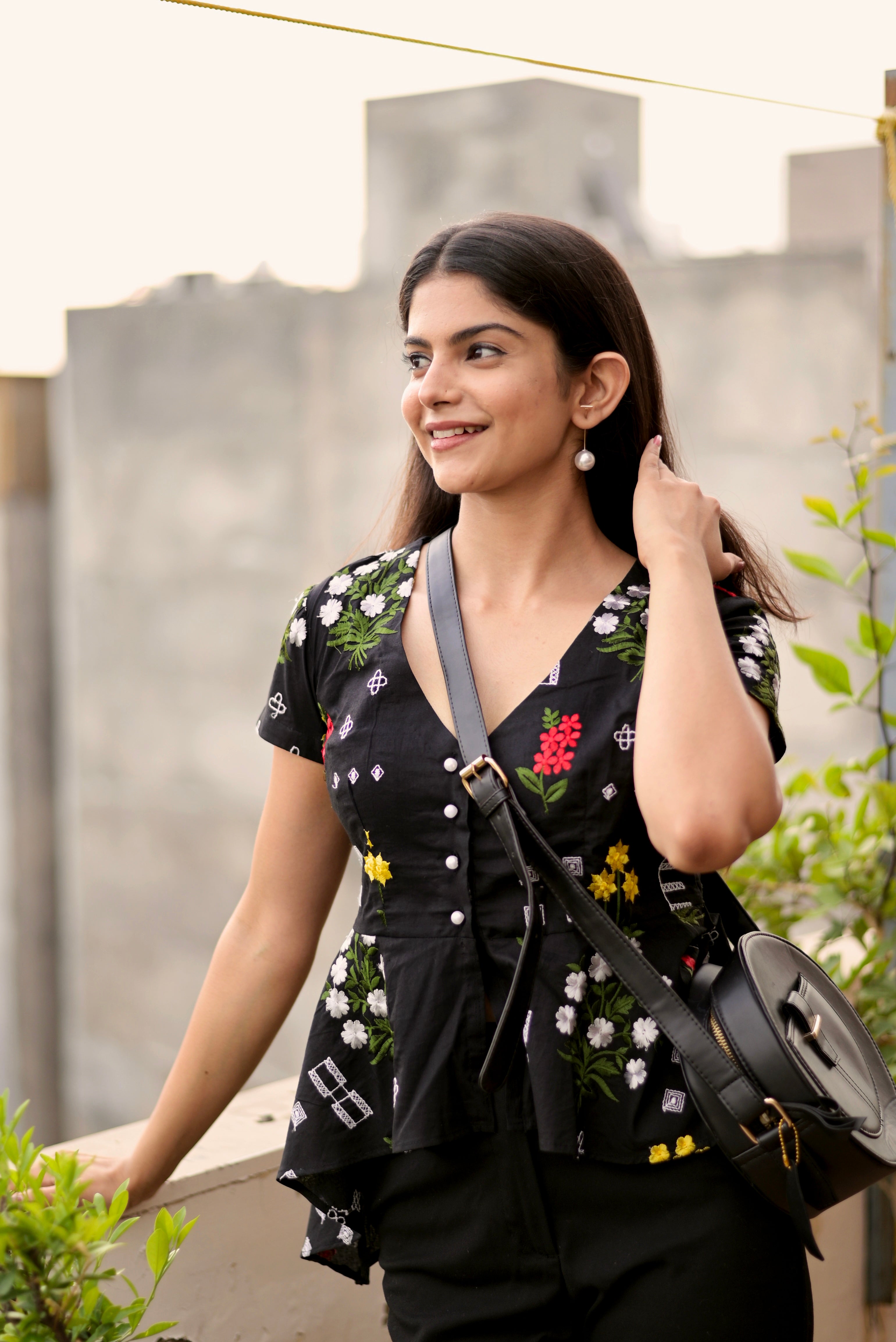 Floral Mist Top