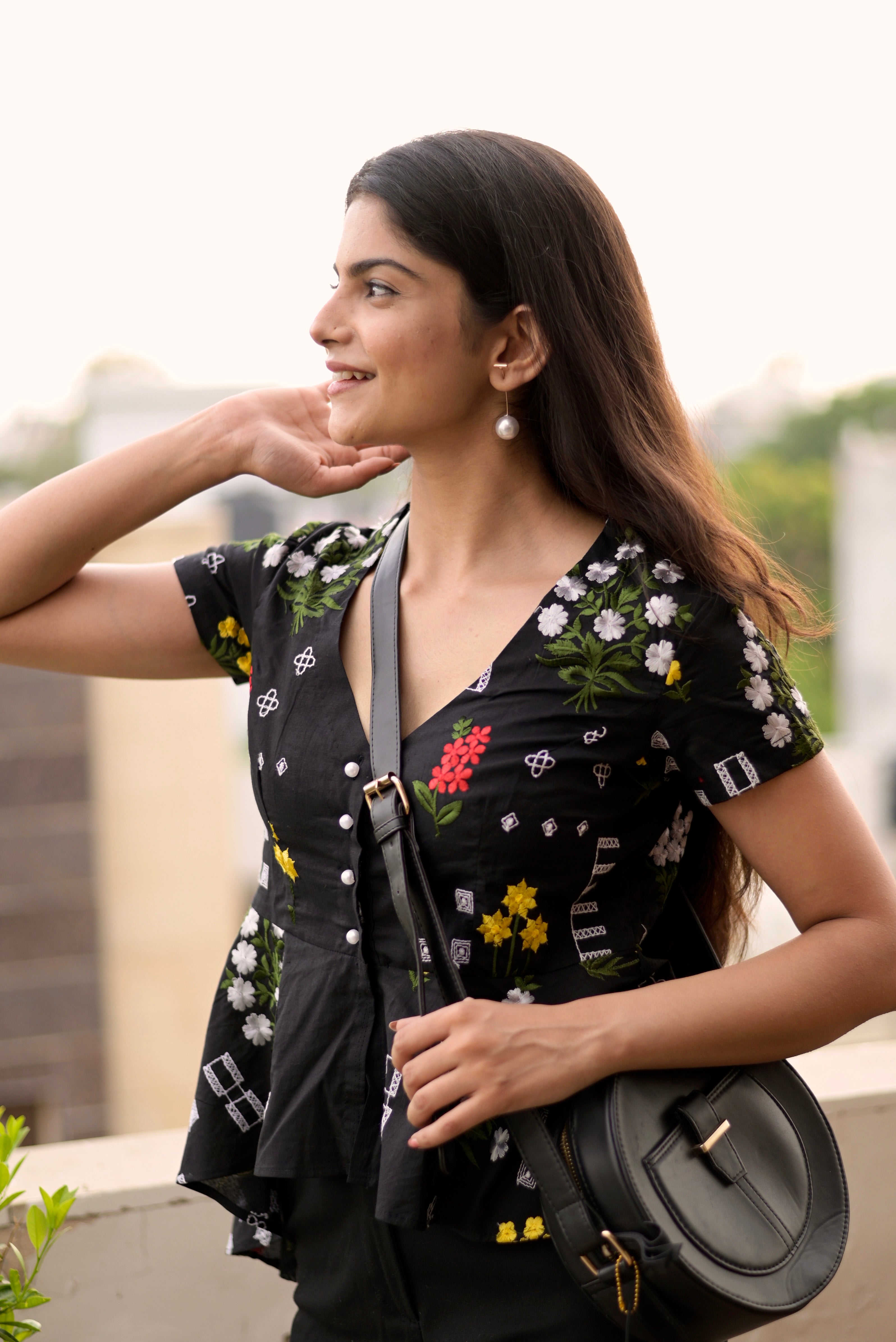 Floral Mist Top