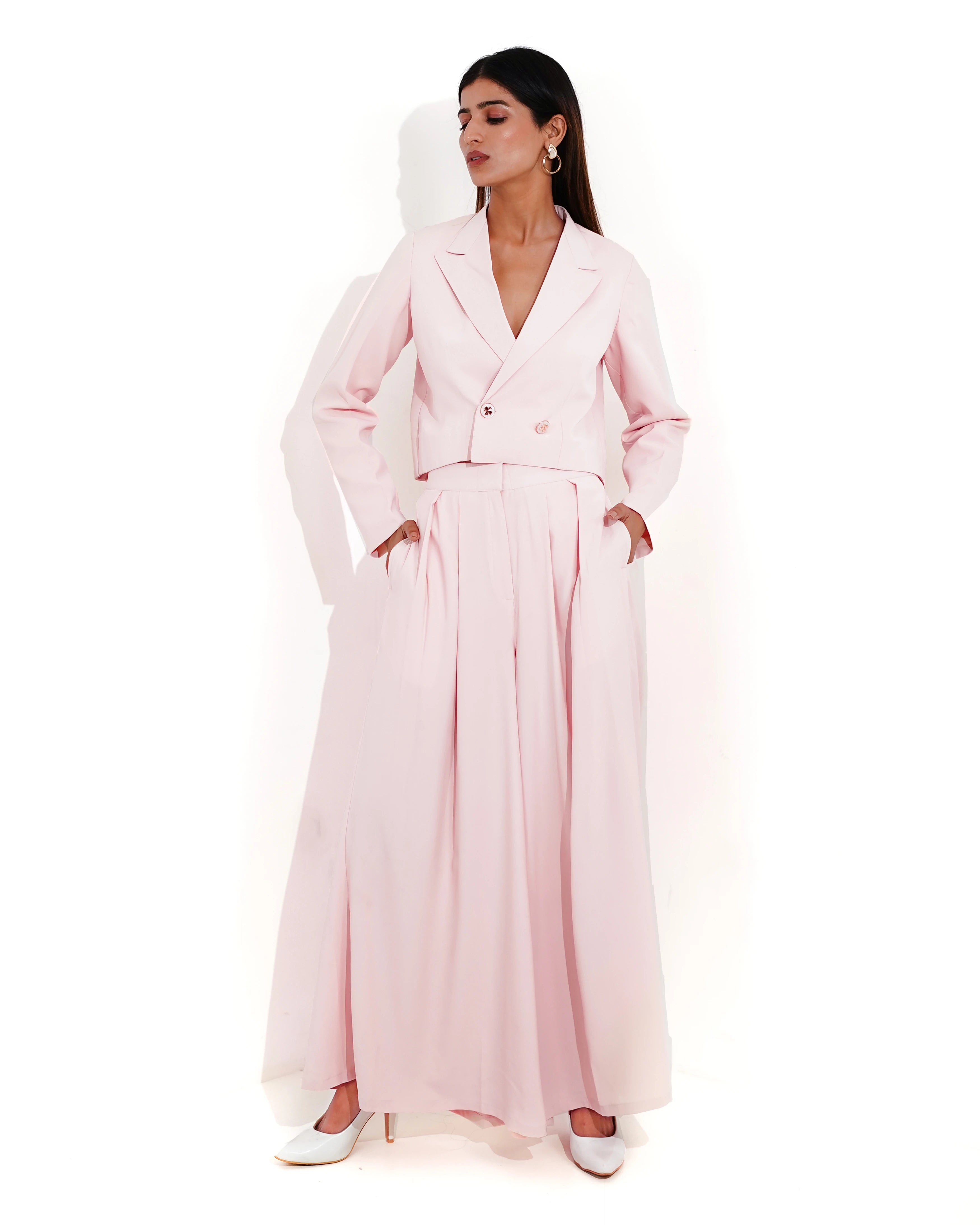 Amara Freestyle Double Breasted Blazer Co-ord Set