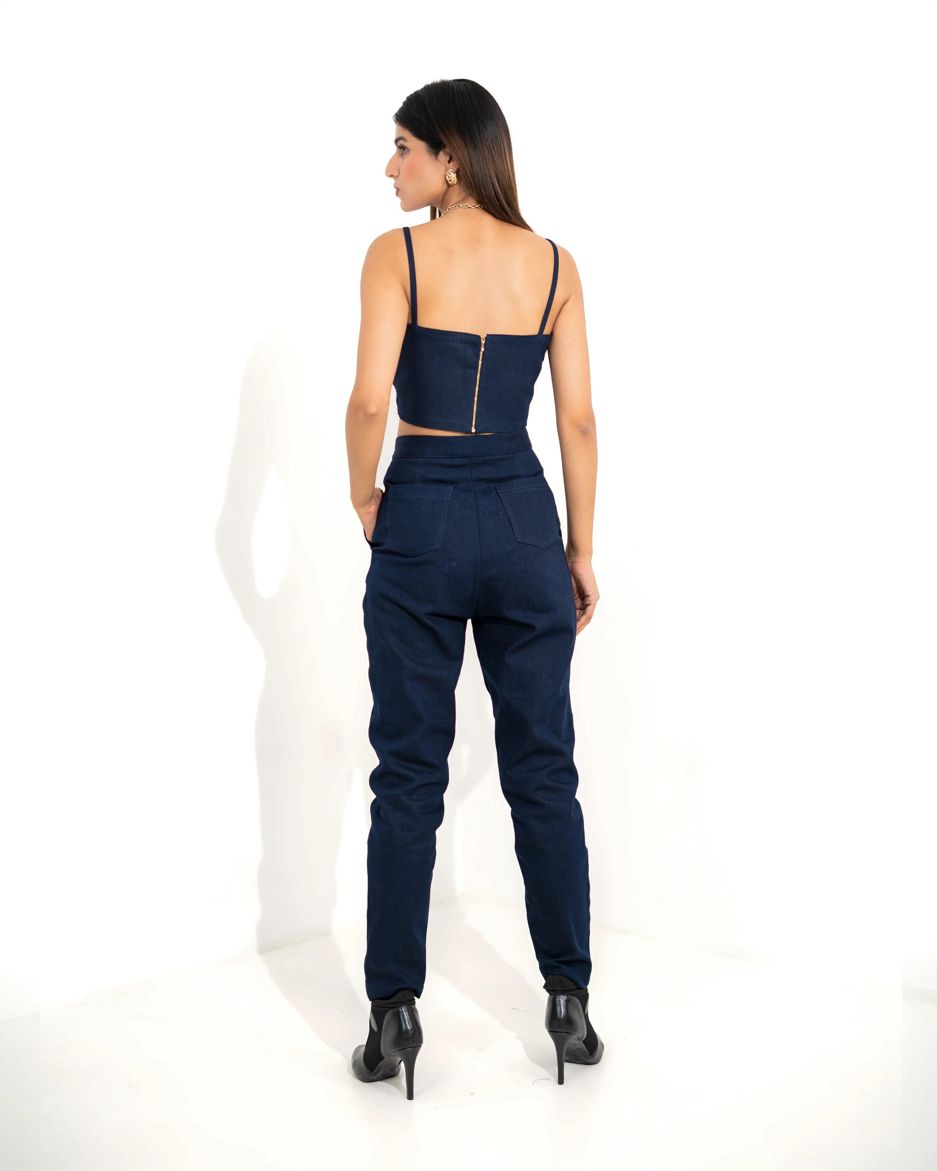 Stella Denim Cutout  Pant